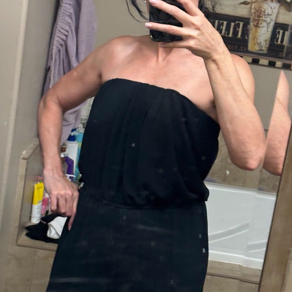 Forever 21 Strapless Jumpsuit - Super Sexy - SZ. L - Picture 1 of 3